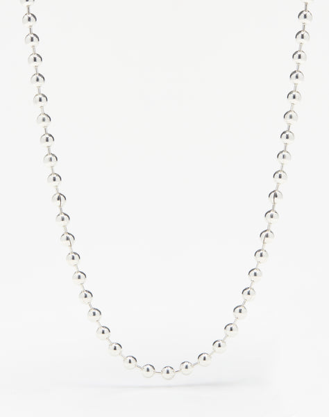 Ball Chain Necklace - Sterling Silver – Varon Official