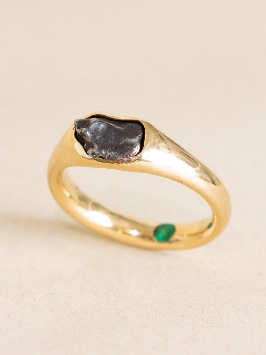 CUSTOM METEORITE RING