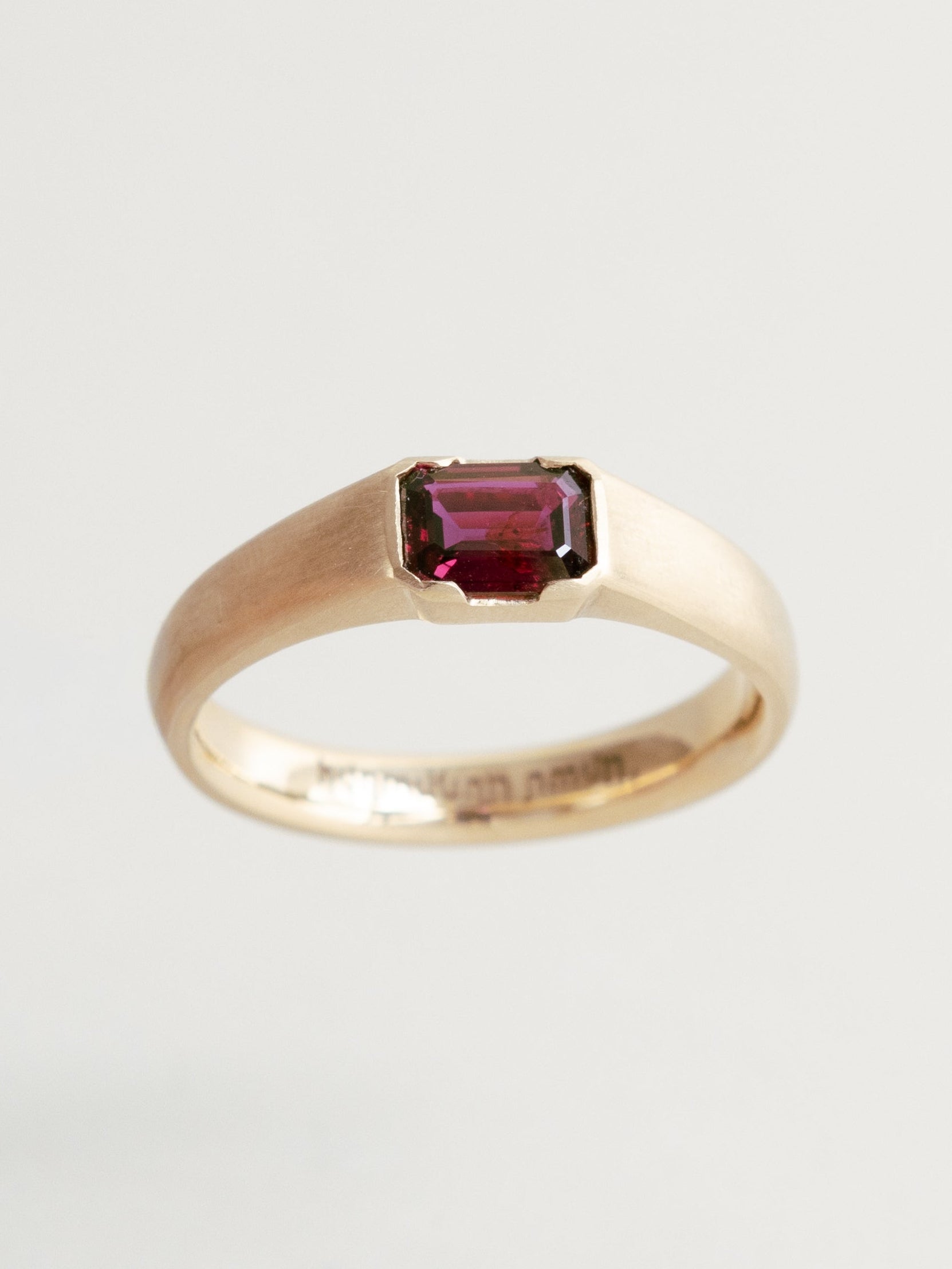 CUSTOM RUBY RING