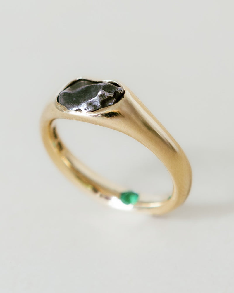 CUSTOM METEORITE RING