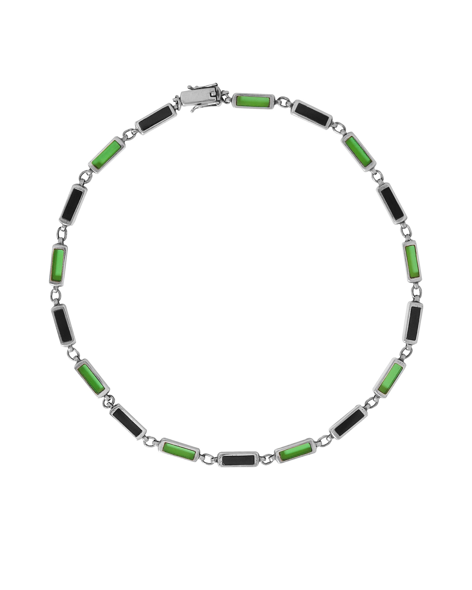 Green Lab Crystal + Onyx