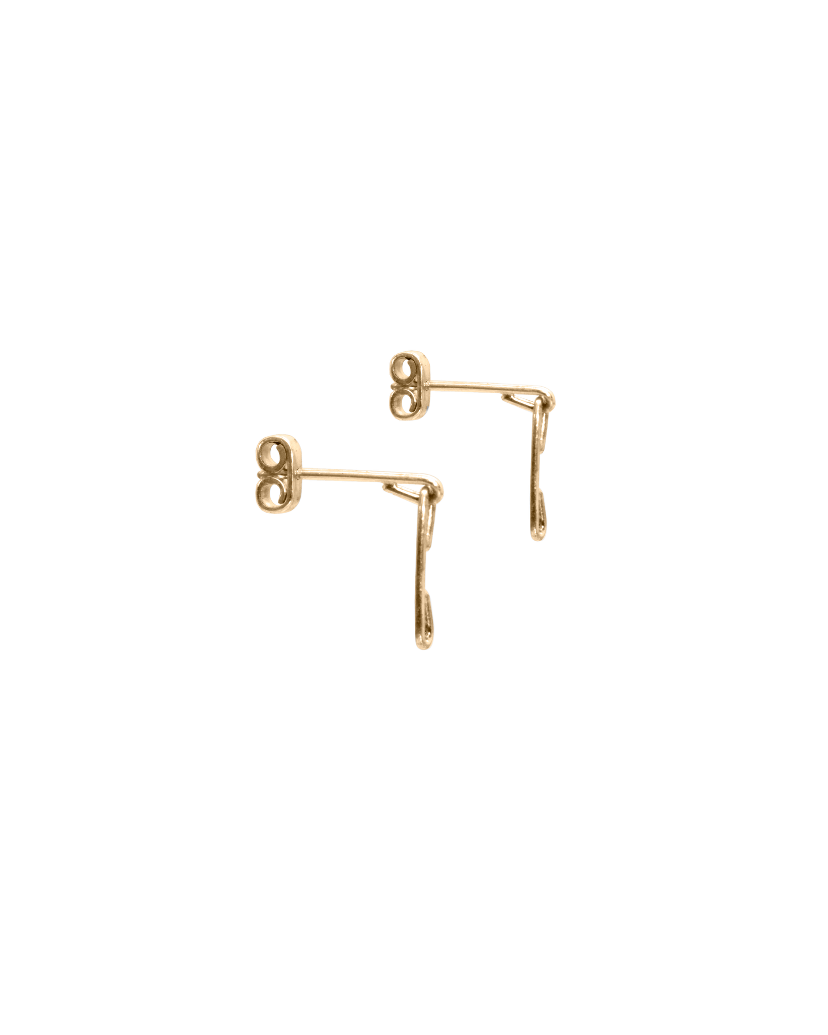 GRAPAS Stud Earring - 14k Gold
