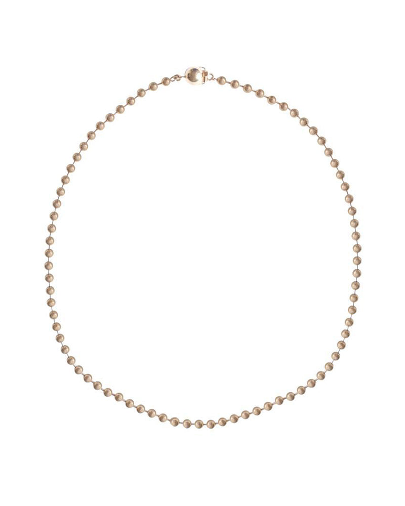 Ball Chain Necklace - Gold Plated