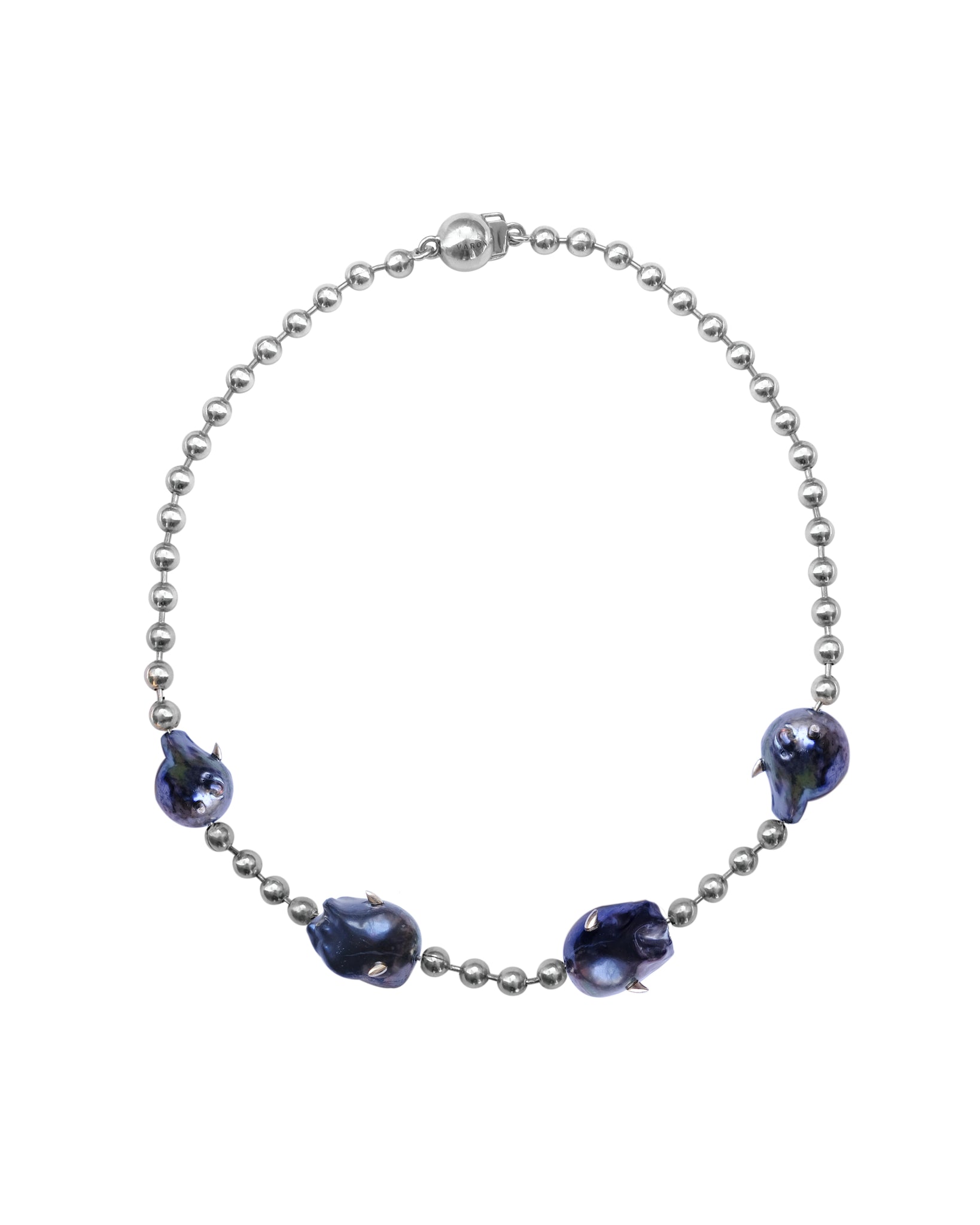 4 *Blue* Perlita Necklace - Sterling Silver